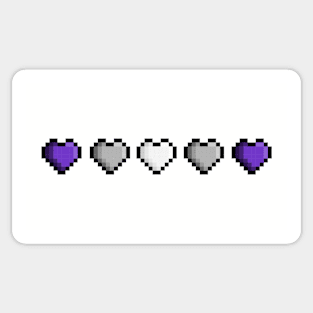 Pride Pixel Hearts Sticker